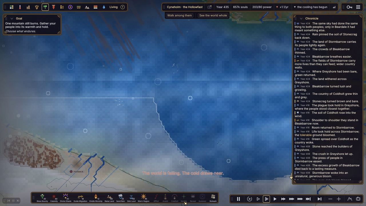 Emberfall: the white veil takes a failing world